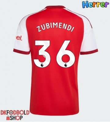 Arsenal Martin Zubimendi #36 Hjemmebanetrøje 2026-27 Kort ærmer Arsenal Martin Zubimendi #36 Hjemmebanetrøje 2026-27 Kort ærmer